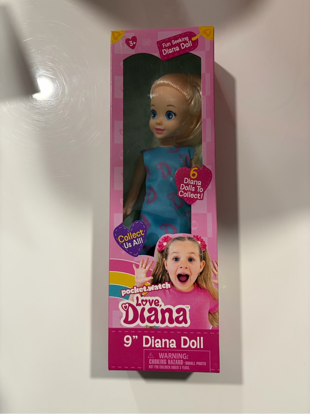 9" Diana Doll - Blue Dress